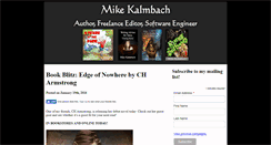 Desktop Screenshot of mikekalmbach.com